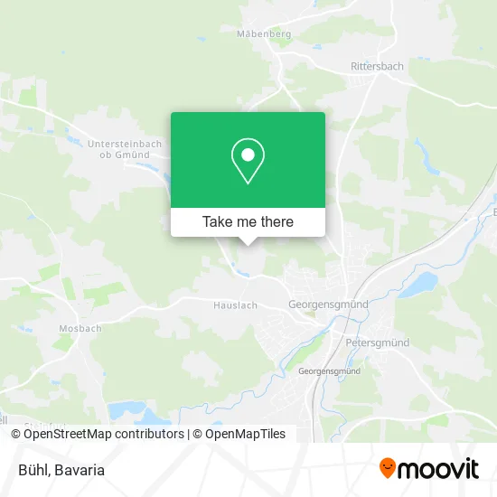 Карта Bühl