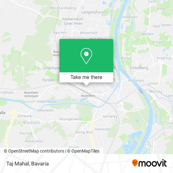 Карта Taj Mahal