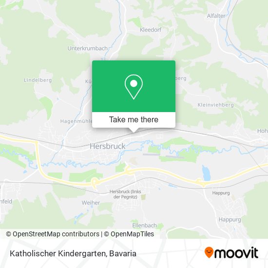 Katholischer Kindergarten map