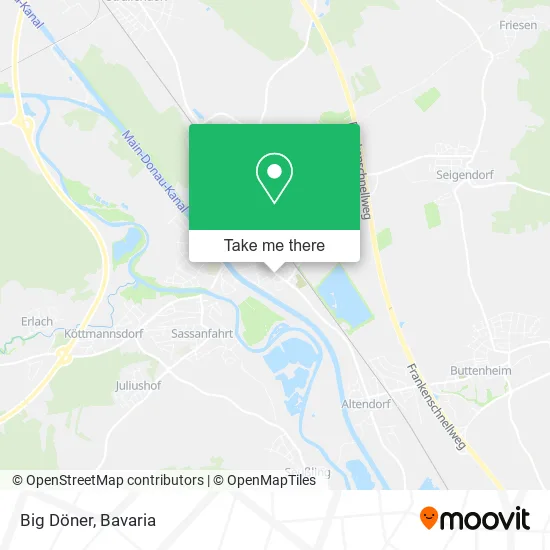 Карта Big Döner