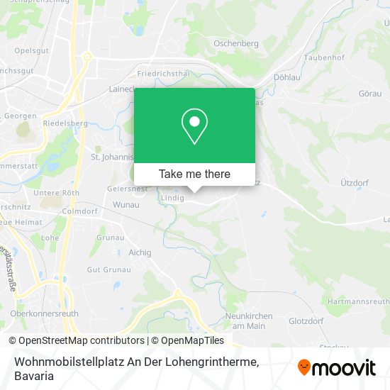 Wohnmobilstellplatz An Der Lohengrintherme map