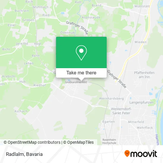 Карта Radlalm