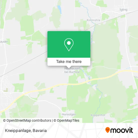 Карта Kneippanlage