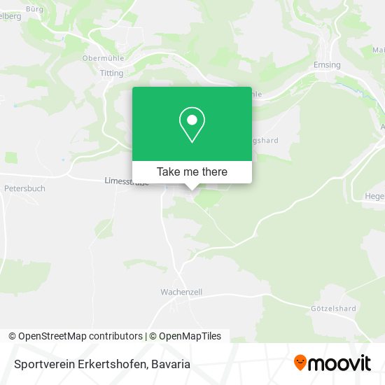 Sportverein Erkertshofen map