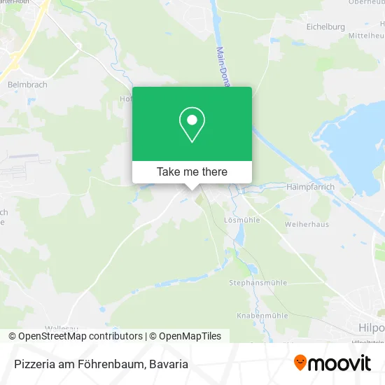 Карта Pizzeria am Föhrenbaum