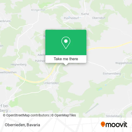 Карта Oberrieden