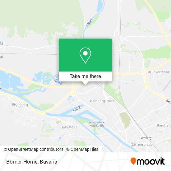 Börner Home map