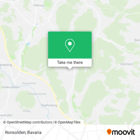 Карта Ronsolden
