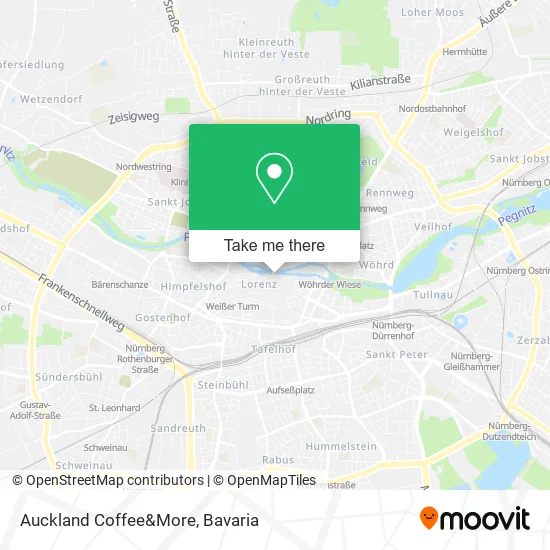 Карта Auckland Coffee&More