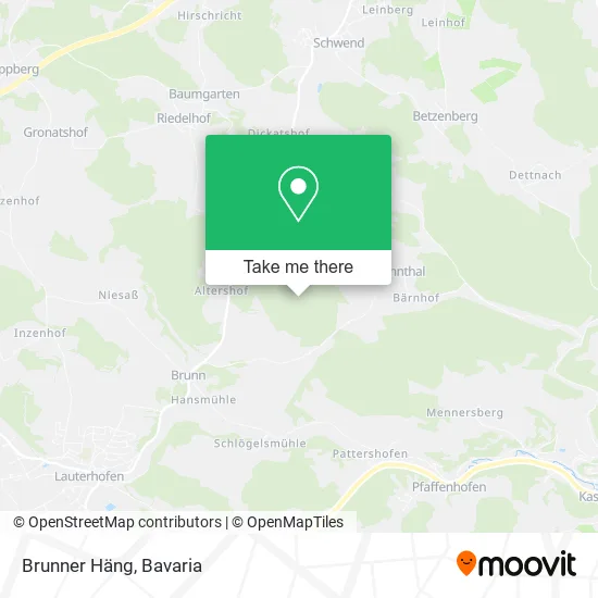 Карта Brunner Häng