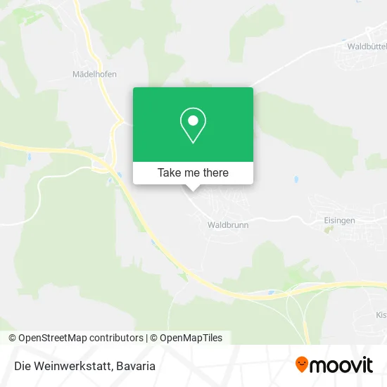 Карта Die Weinwerkstatt