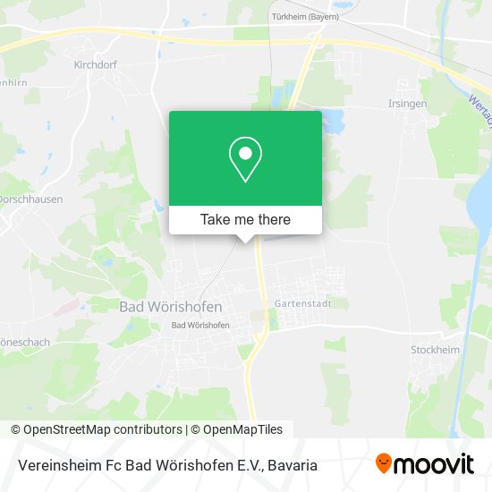 Vereinsheim Fc Bad Wörishofen E.V. map