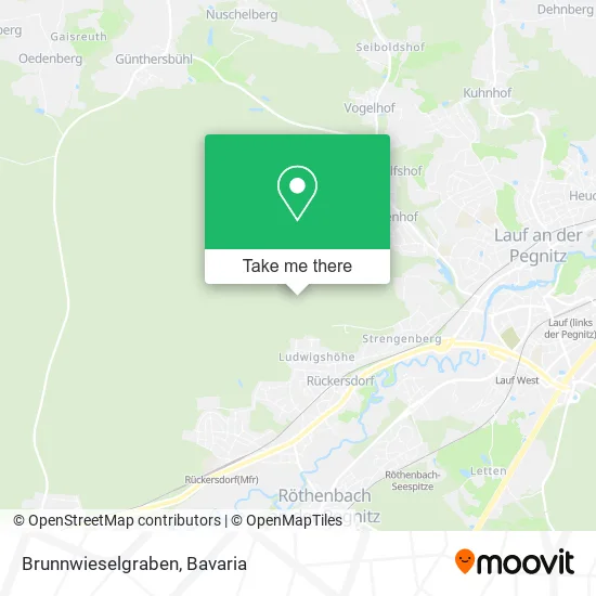 Карта Brunnwieselgraben