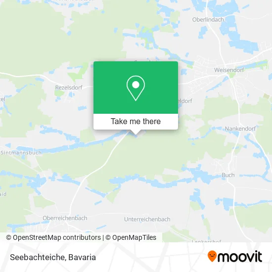 Карта Seebachteiche