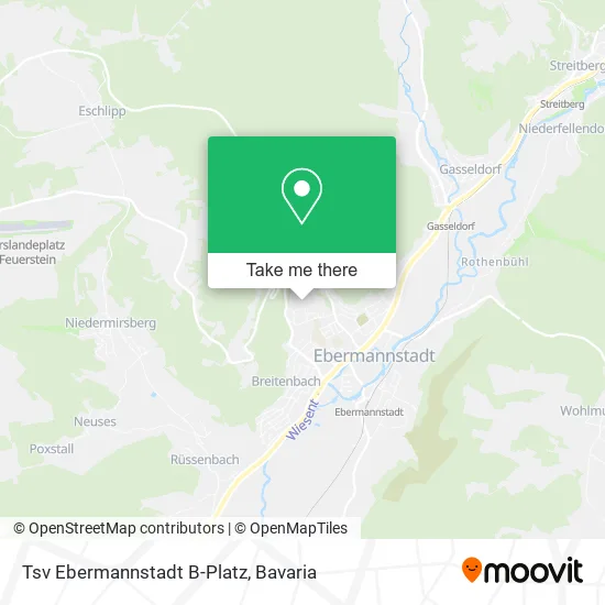 Карта Tsv Ebermannstadt B-Platz