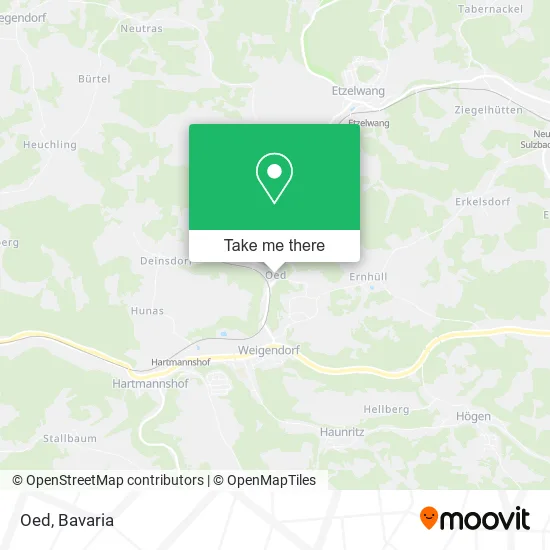 Карта Oed