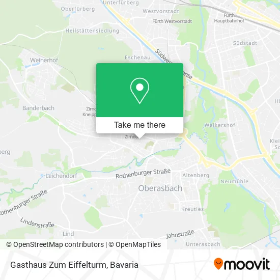 Карта Gasthaus Zum Eiffelturm