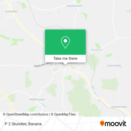 P 2 Stunden map