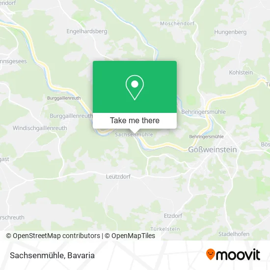 Карта Sachsenmühle