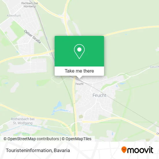 Карта Touristeninformation
