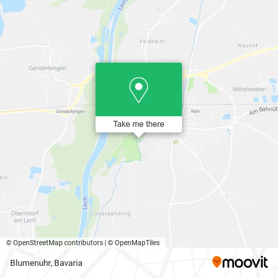 Карта Blumenuhr