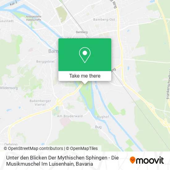 Карта Unter den Blicken Der Mythischen Sphingen - Die Musikmuschel Im Luisenhain