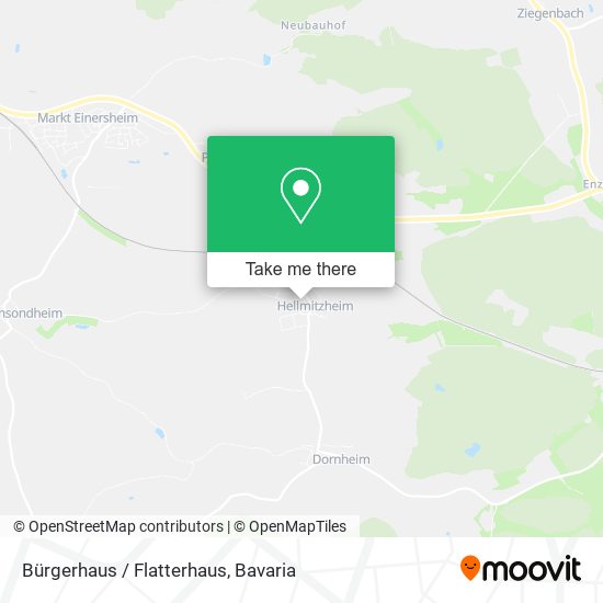 Bürgerhaus / Flatterhaus map
