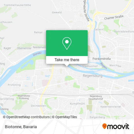 Карта Biotonne