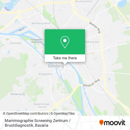 Mammographie Screening Zentrum / Brustdiagnostik map