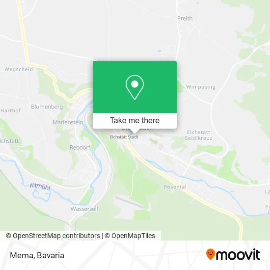 Карта Mema