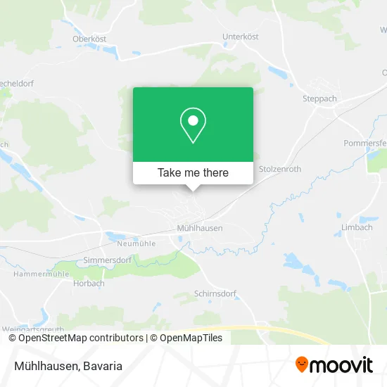 Карта Mühlhausen