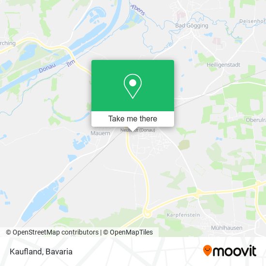 Kaufland map