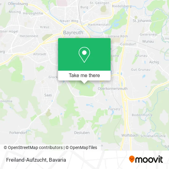 Карта Freiland-Aufzucht