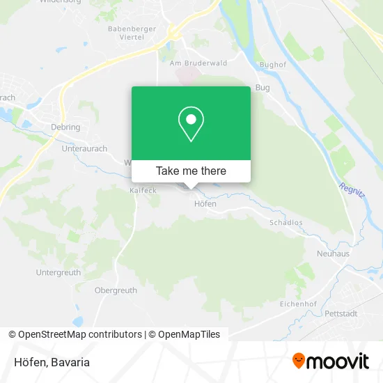 Карта Höfen
