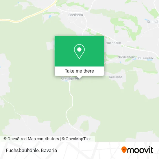 Карта Fuchsbauhöhle