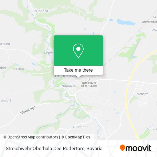 Streichwehr Oberhalb Des Rödertors map