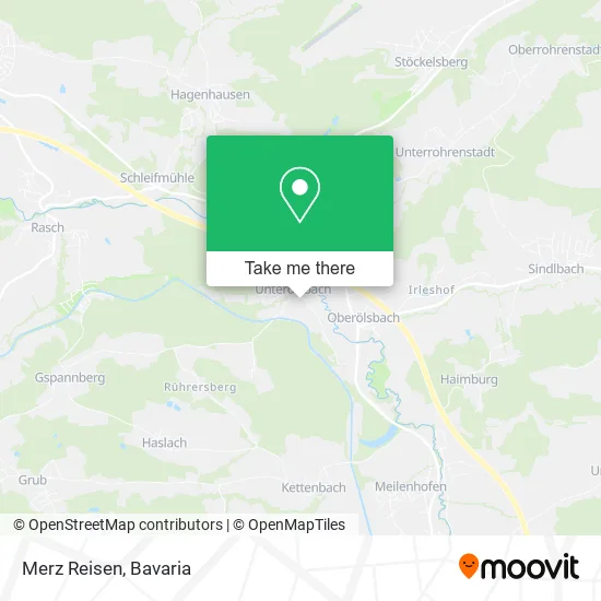 Карта Merz Reisen