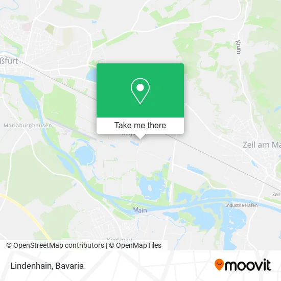 Карта Lindenhain