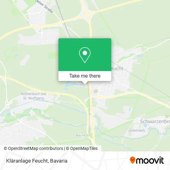 Карта Kläranlage Feucht