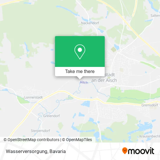 Карта Wasserversorgung