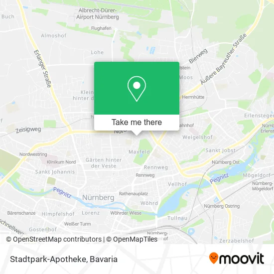 Карта Stadtpark-Apotheke