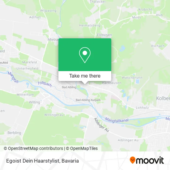 Карта Egoist Dein Haarstylist