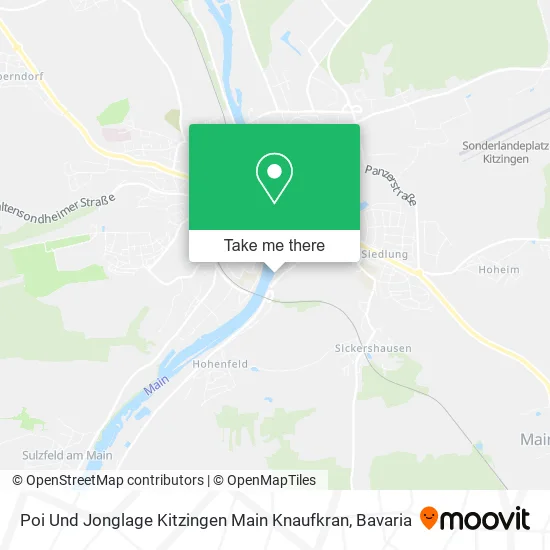 Карта Poi Und Jonglage Kitzingen Main Knaufkran