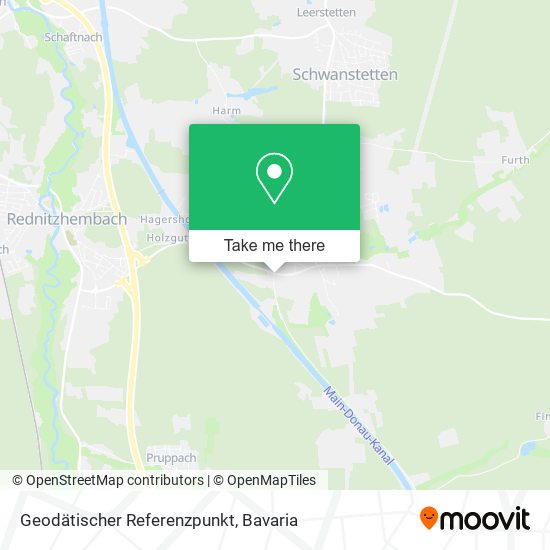 Geodätischer Referenzpunkt map