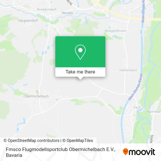 Карта Fmsco Flugmodellsportclub Obermichelbach E.V.
