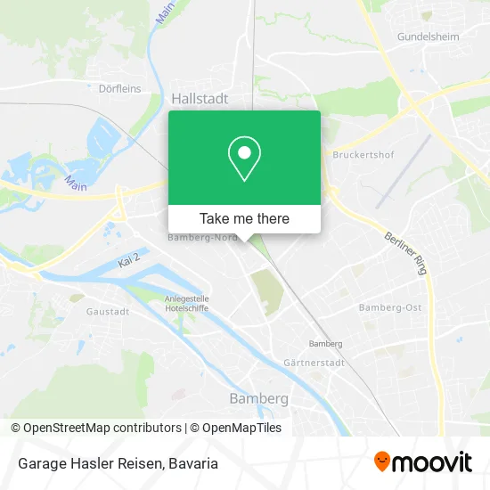 Карта Garage Hasler Reisen