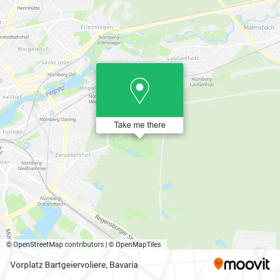Карта Vorplatz Bartgeiervoliere