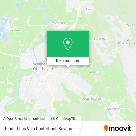 Kinderhaus Villa Kunterbunt map