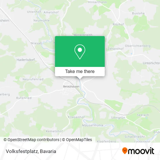 Карта Volksfestplatz