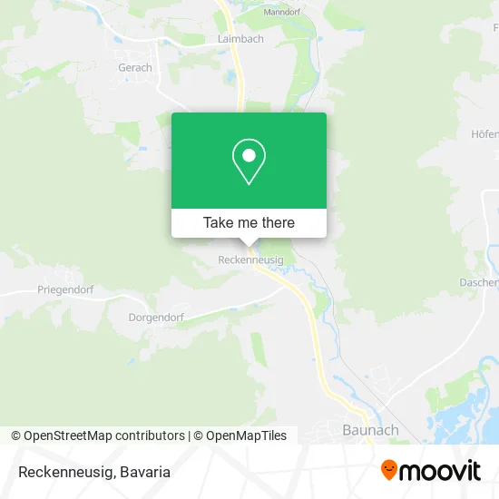 Карта Reckenneusig